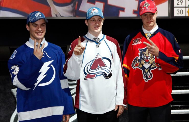 Nathan Mackinnon, Johnathan Drouin, NHL, 2013 NHL Draft, Colorado Avalanche, Tampa Bay Lightning